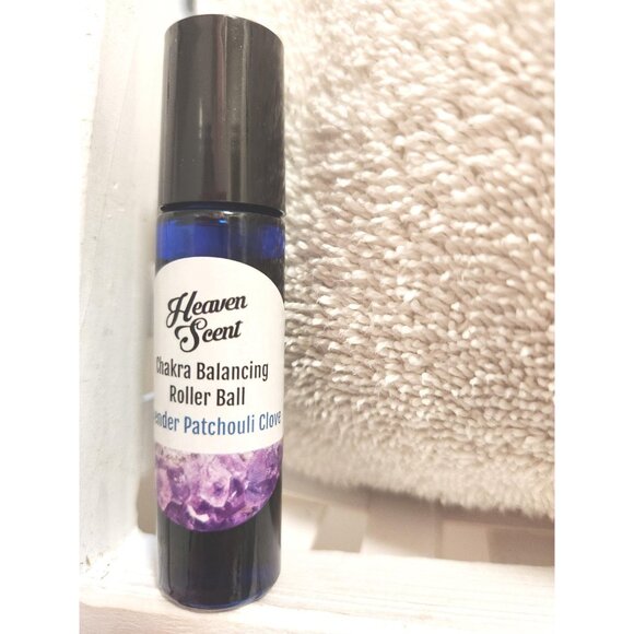 Lavender Patchouli Clove Aromatherapy Roller Ball: Natural Essential Oil Blend - Picture 9 of 10